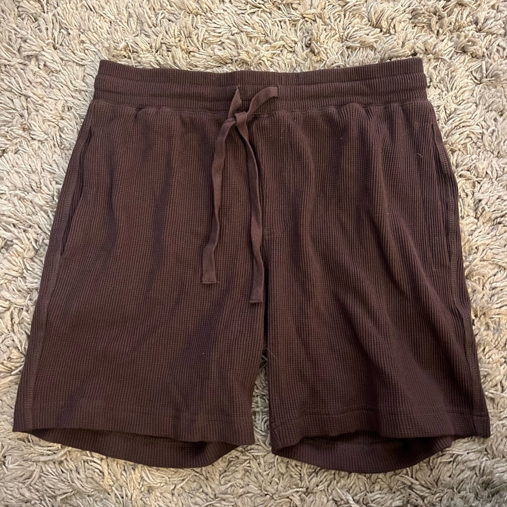 Brown Lounge Shorts
